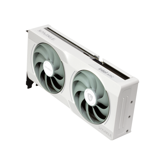 SPARKLE Intel Arc B570 Luna OC GDDR6 10GB GUARDIAN White Edition Graphics Card