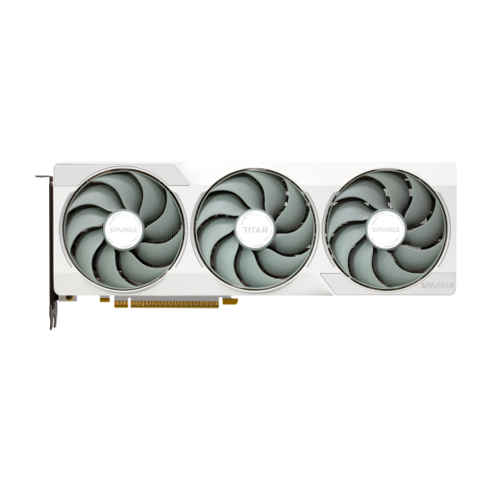 Sparkle TITAN LUNA OC Arc B580 12GB GDDR6 White Edition Graphics Card 