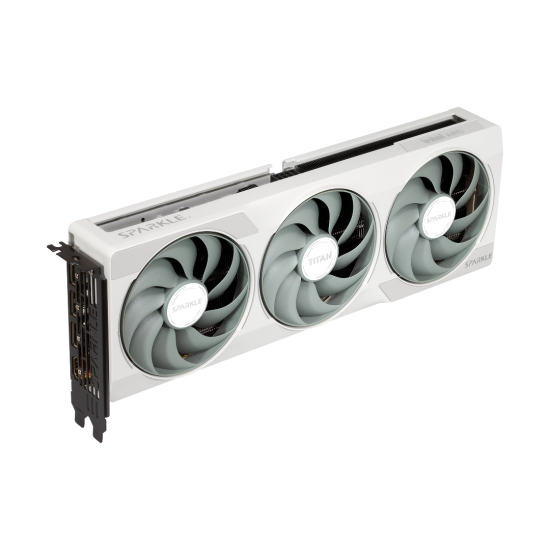 Sparkle TITAN LUNA OC Arc B580 12GB GDDR6 White Edition Graphics Card 