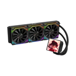 T-Wolf DP-360 360mm Liquid CPU Cooler with 4.0-inch Display