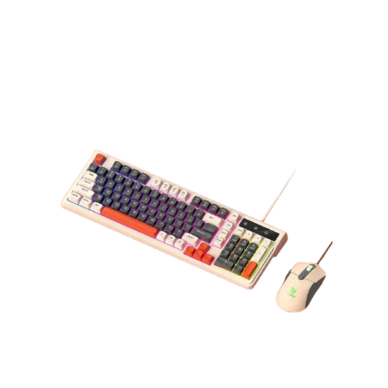 T-Wolf TF330 Wired LED Mechanical Feeling Gaming Keyboard and Mouse Combo