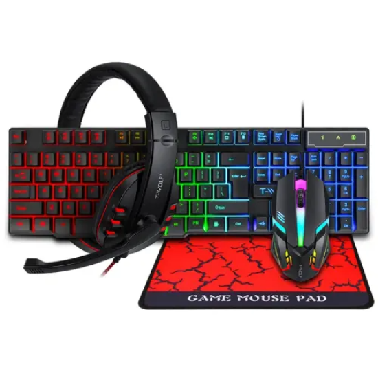 T-WOLF TF800 4 In 1 Gaming Combo