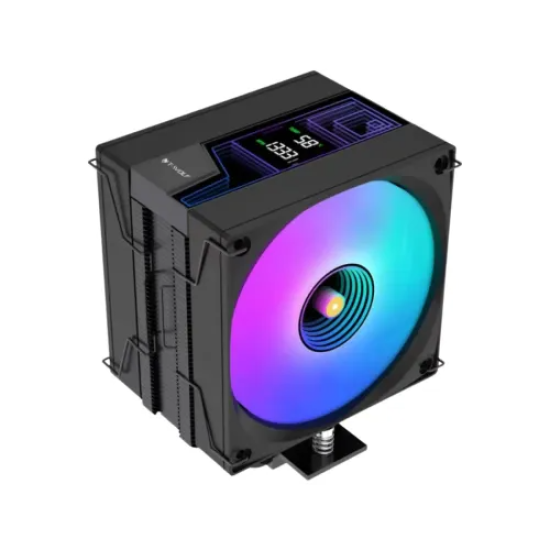 T-Wolf TW AC100 BK RGB Air CPU Cooler with Display