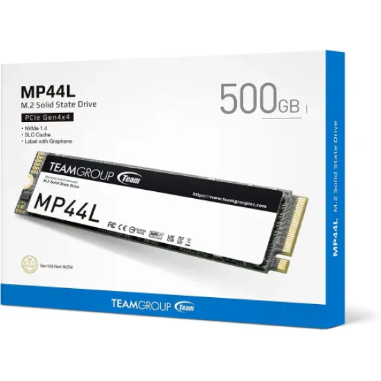 Team MP44L 500GB M.2 2280 PCIe Gen4 NVMe SSD