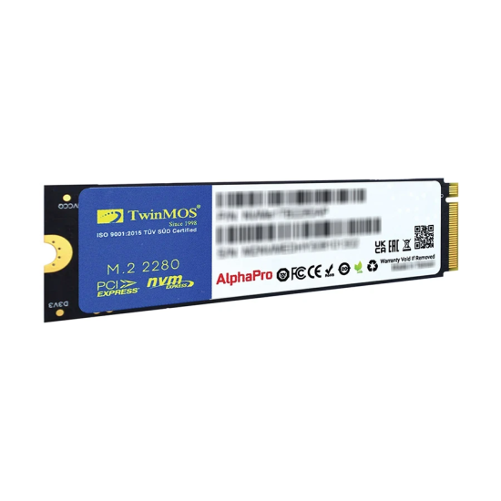  TwinMOS Alpha Pro 256GB M.2 2280 PCIe Gen.3 NVMe SSD