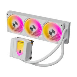 upHere E360TC ARGB 360mm AIO Liquid CPU Cooler White