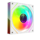 Value-Top CR10-W1236ARGB 120mm (3xFAN) ARGB Casing Cooling Fan With Control Hub | White