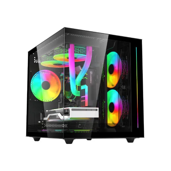 VALUE-TOP V900 Dual-Chamber Micro ATX Frameless Gaming Casing | High ...