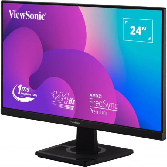 ViewSonic VX2405-P-MHD 24 Inch 1080p IPS DISPLAY 144 Hz 1Ms Gaming Monitor