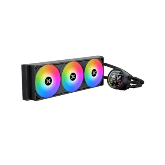 Xigmatek LK Pro 360 Digital 360mm ARGB Liquid CPU Cooler with Mini Digital LCD Display