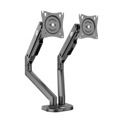 ZENO M8D/B 17-32 Inch Double Arm Gas-Strut Desktop Monitor Stand