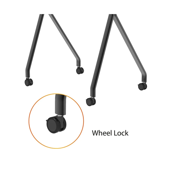 ZENO R10 Adjustable TV Trolley Stand