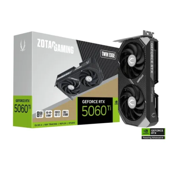 ZOTAC GAMING GeForce RTX 5060 Ti Twin Edge GDDR7 8GB Graphics Card