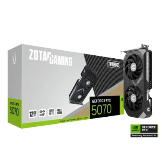 ZOTAC GAMING GeForce RTX 5070 Twin Edge GDDR7 12GB Graphics Card