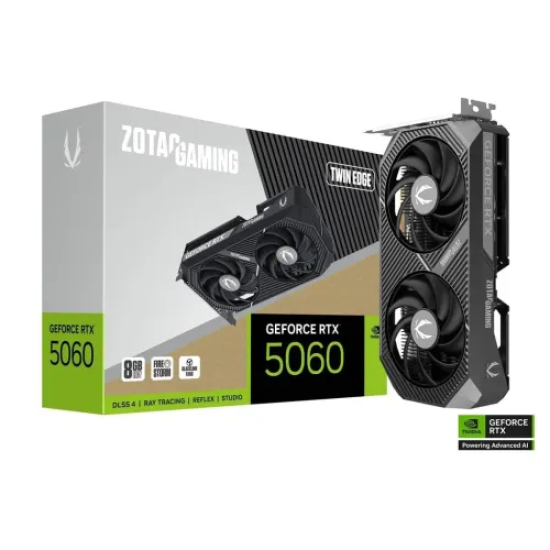ZOTAC GeForce RTX 5060 Twin Edge GDDR7 8GB Graphics Card